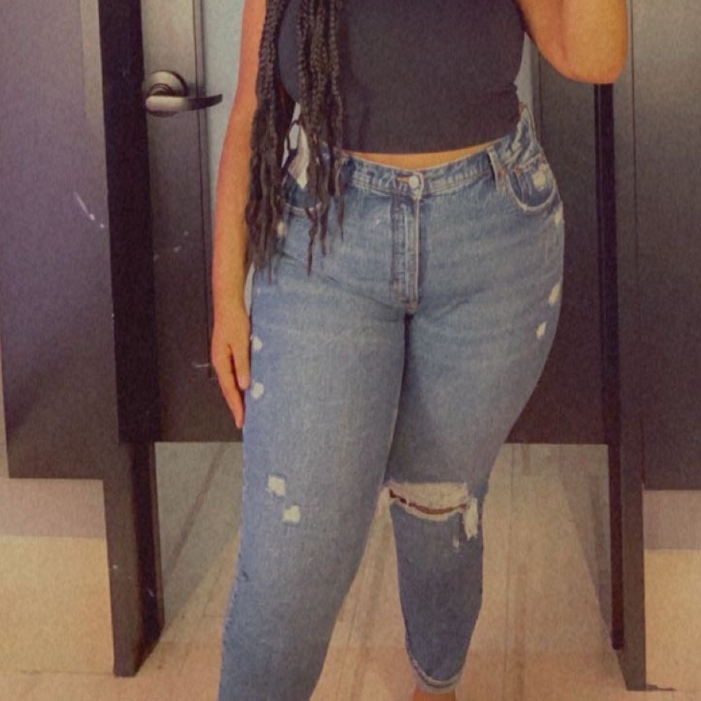 Abercrombie & Fitch high rise skinny jeans